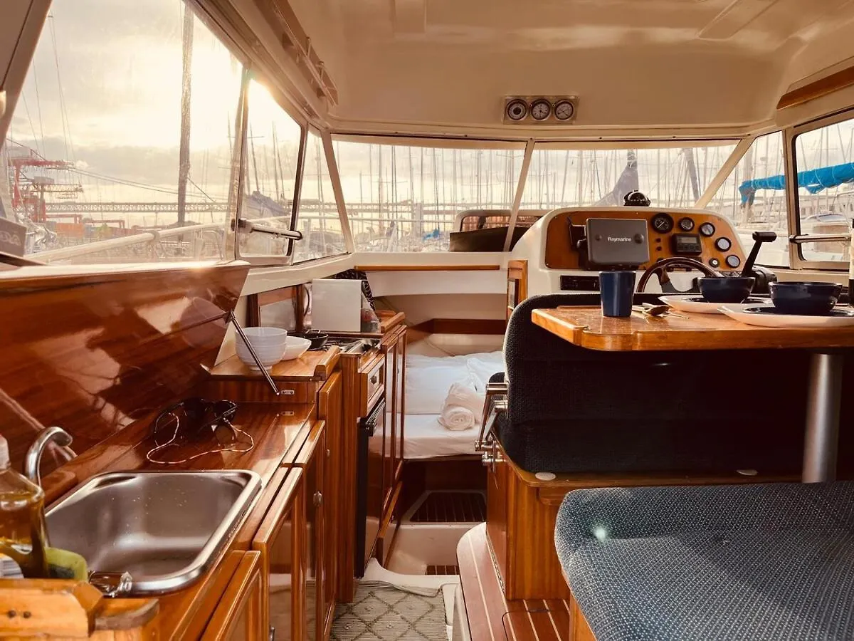 Botel Ero- A Floating Escape In Lisbon Hotel